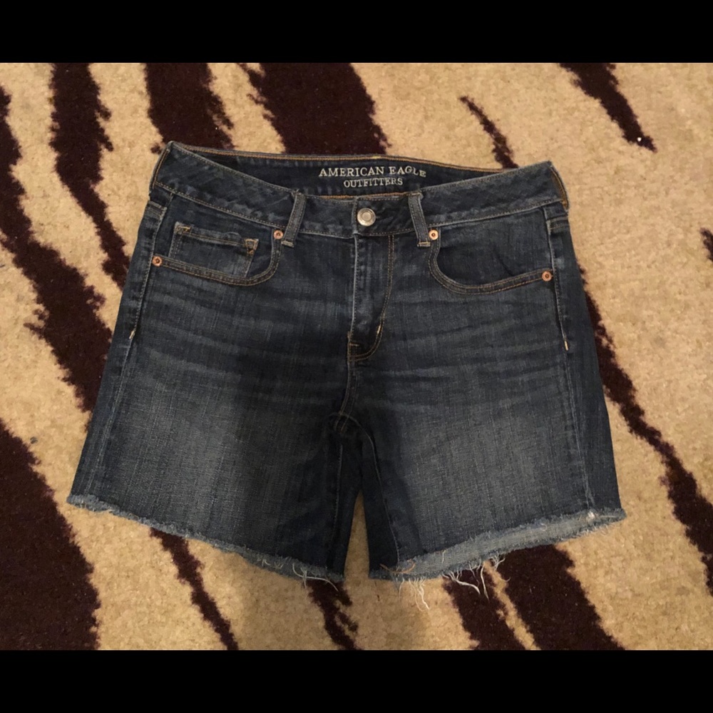 American Eagle Midi denim shorts